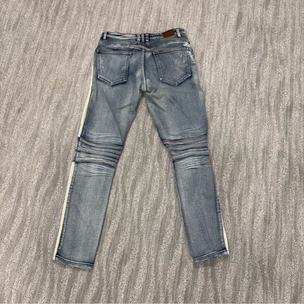 Crysp Denim Richardson Biker Skinny Jeans Men’s Size 30 - Picture 2 of 9